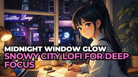 Neon Nights & Quiet Notes | Cozy Lofi Beats to Study and Unwind