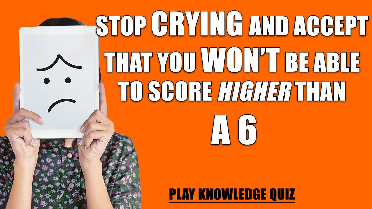 This Quiz will make you cry