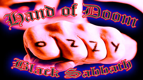 Black Sabbath - Hand of Doom - Karaoke