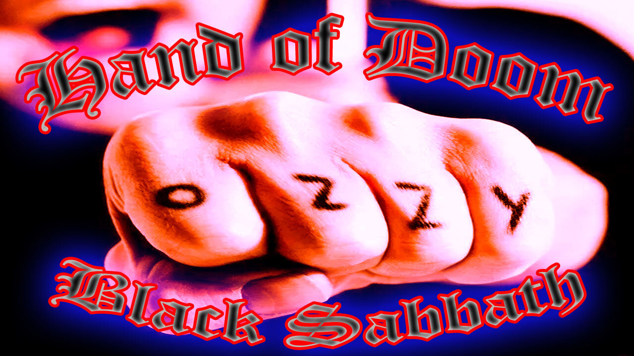 Black Sabbath - Hand of Doom - Karaoke