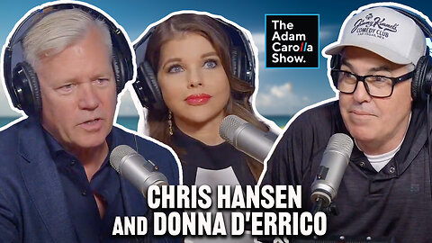 Donna D’Errico Debuts Sexy AI Chatbot + Chris Hansen on Catching 41 Predators in Latest Sting