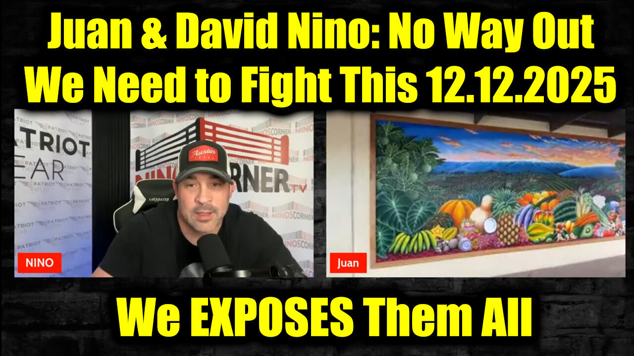 Juan & David Nino: No Way Out 12.12.2025
