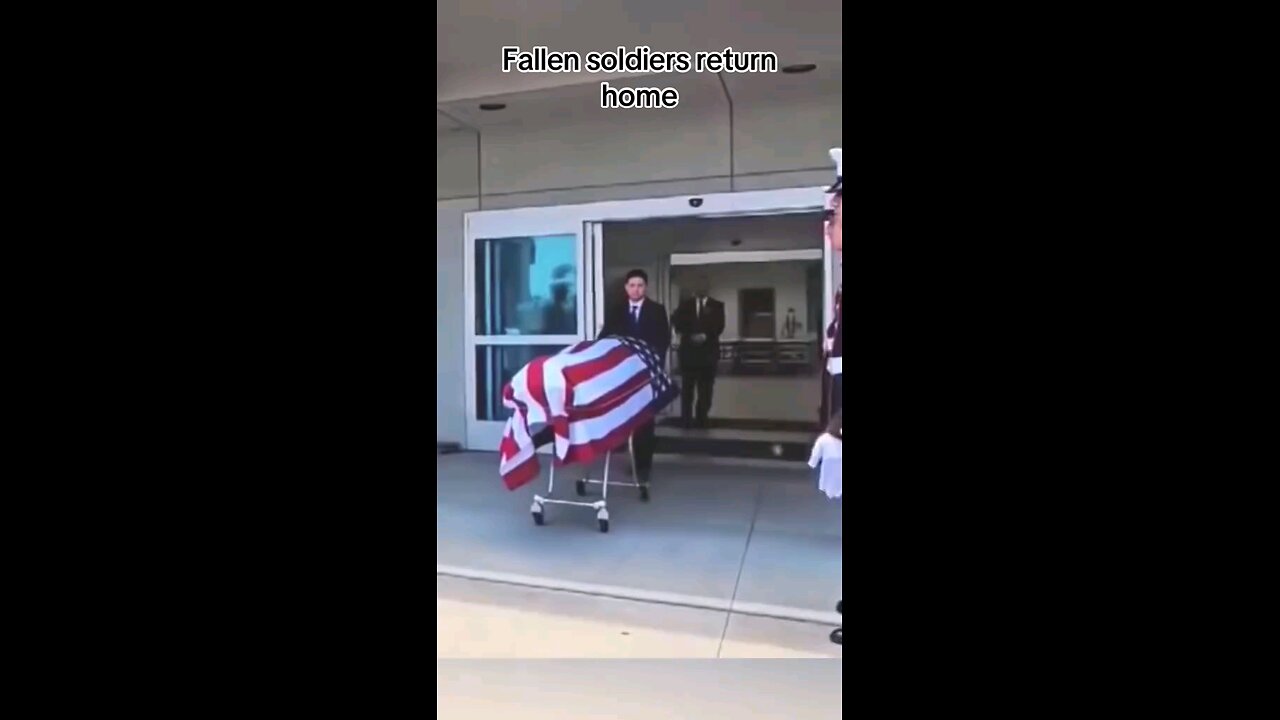 Soldiers coming home after death