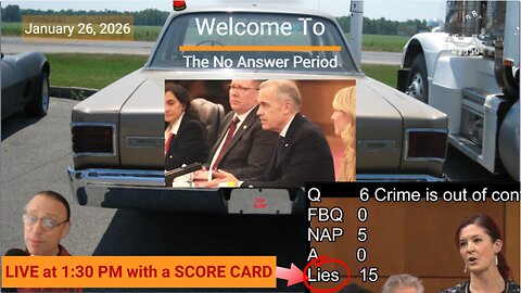 Question Period – January 26, 2026 – The NAP