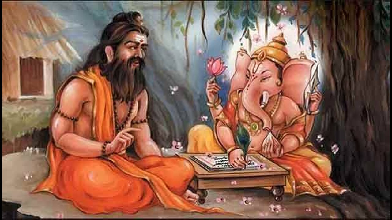 Mahabharata Writing Miracle ✍️🐘