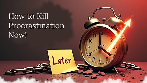 How to Overcome Procrastination | Focus & Productivity Secrets