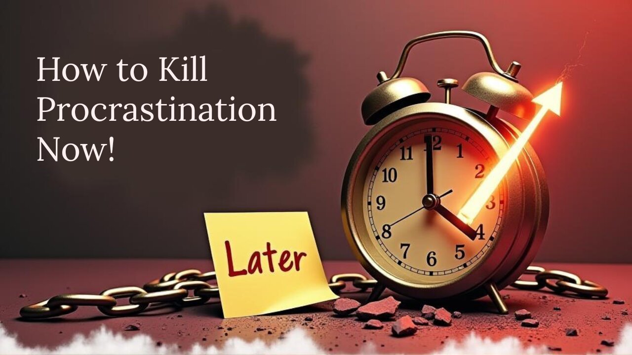 How to Overcome Procrastination | Focus & Productivity Secrets