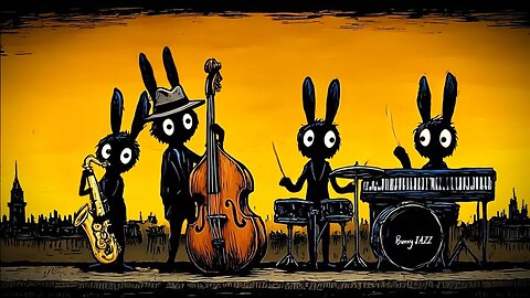 🎷 Live Bunny Jazz – Swing, Jive & Lofi Grooves for Focus, Fun & Chill Vibes 🐇🎶