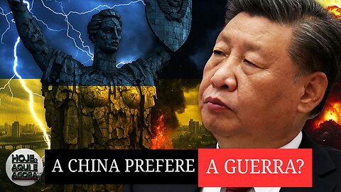 CHINA quer ver a UCRÂNIA sangrar enquanto o Ocidente assiste calado