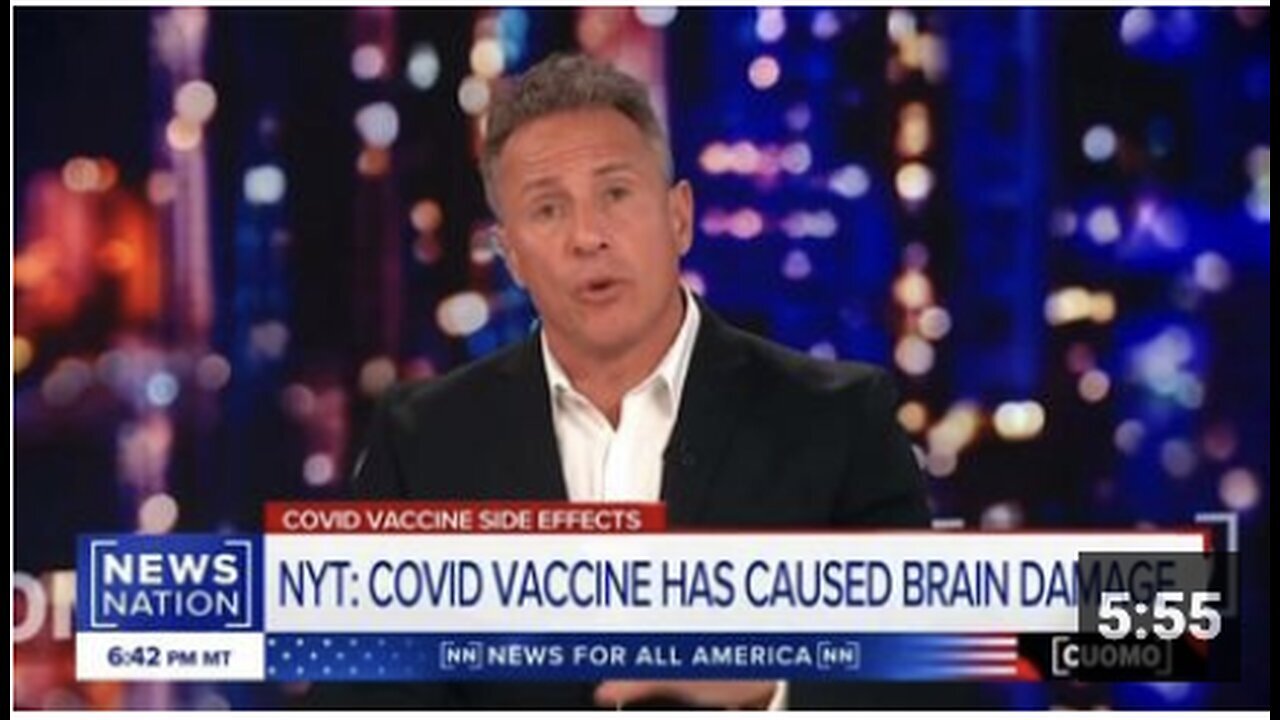 "Chris Cuomo Confesses to Vaccine Injury, Guest Faces Peer Ostracism"