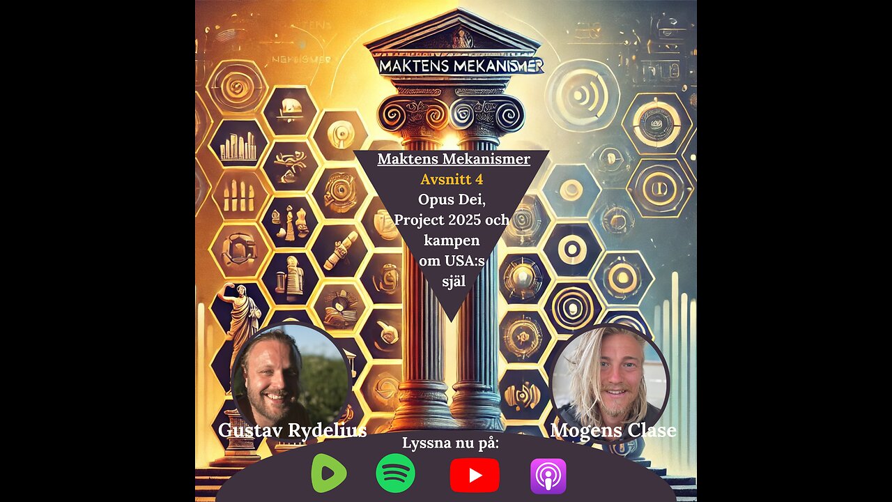 Maktens Mekanismer: Avsnitt #4, Opus Dei, Project 2025 och kampen om USA:s själ