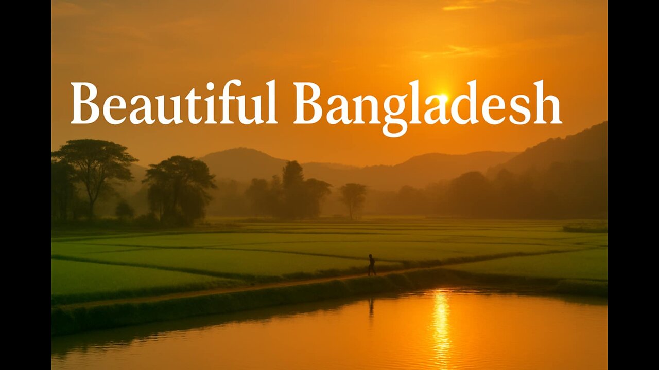 Beautiful Bangladesh | Relaxing Cinematic Drone View | 4K Nature Scenery | Emotional Journey