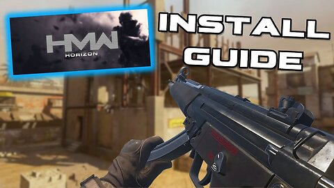 How To Install HorizonMW (H2M Mod) + CUSTOM Main Menu