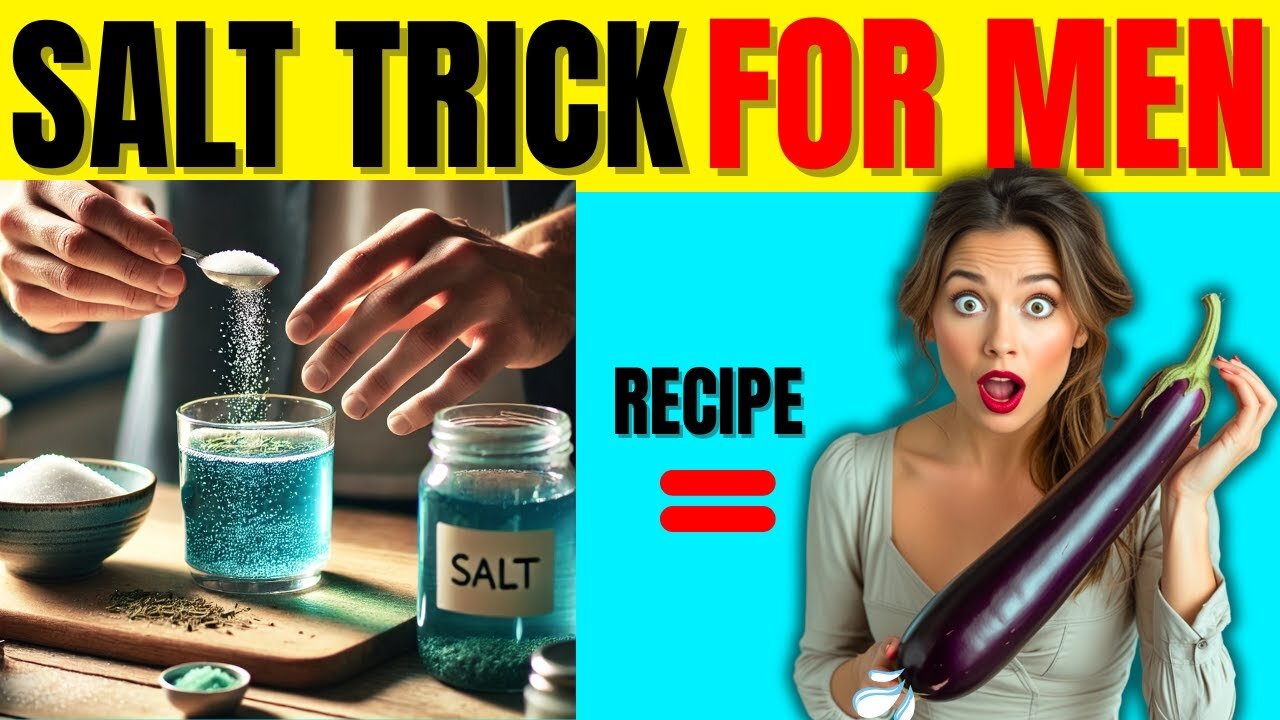 SALT TRICK FOR MEN 👉FULL STEP BY STEP – WHAT IS THE SALT TRICK - Does The Salt Trick For Men Work