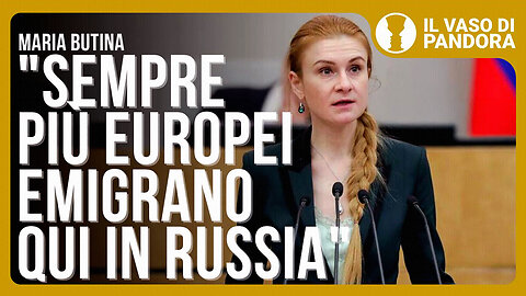 🌟INTERVISTA ESCLUSIVA A MARIA BUTINA, RESPONSABILE DELL'IMMIGRAZIONE ALL'INTERNO DELLA DUMA - “SONO MOLTI GLI EUROPEI CHE EMIGRANO IN RUSSIA PERCHÉ RITENGONO CHE IL MODELLO EUROPEO NON FUNZIONI PIÙ!!” =/|😇💖🙏|\=