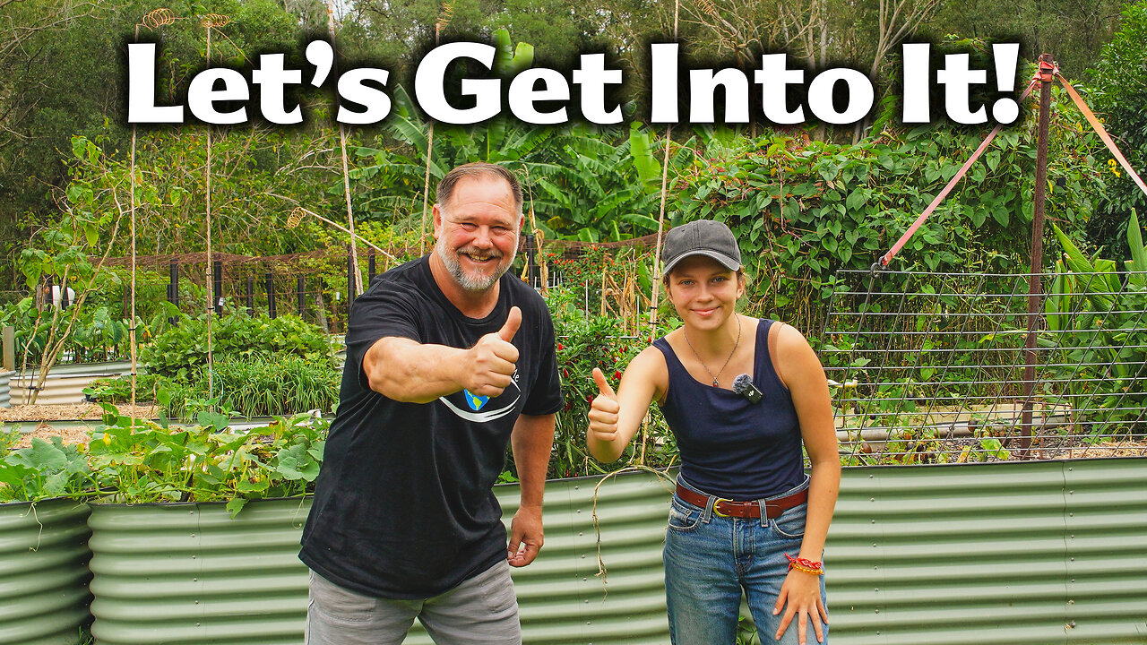 He Retired From The Army and Became a YouTube Gardening Star - Mark Valencia (Self Sufficient Me)