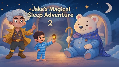 Jake’s Magical Sleep Adventure (Part 2) 🚀🌙 | Animated Bedtime Storybook | Read Aloud For Toddlers