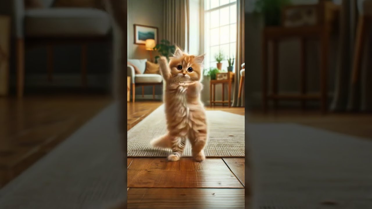 Dancing kitten
