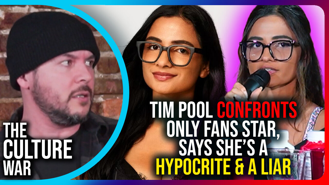Tim Pool CONFRONTS Only Fans Star, Says She Is A HYPOCRITE & A LIAR