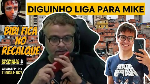 DIGUINHO SAUDOSO LIGA PARA MIKE E BIBI PEGA AR (23.09.2024