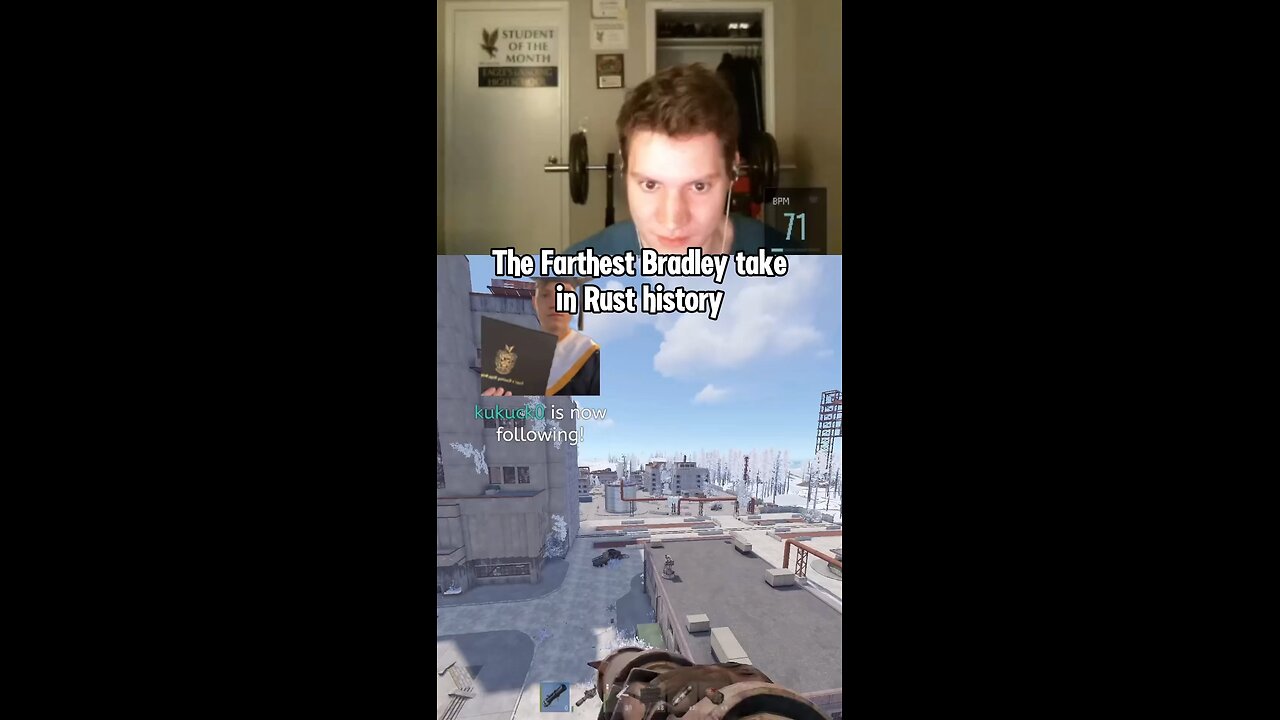 The farthest Bradley take in Rust history