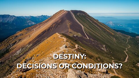 LOG#12 – Destiny: Decisions or Conditions
