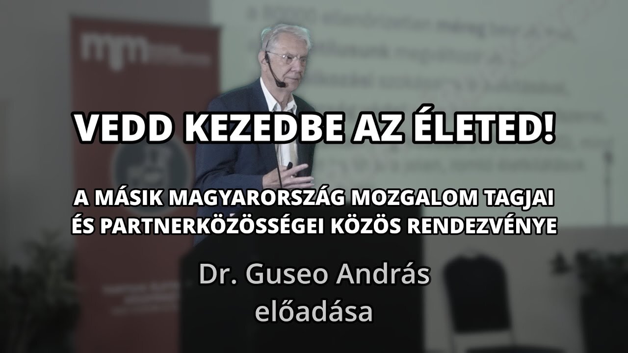 Dr. Guseo András előadása - 2025.05.18. (Lurdy Ház)