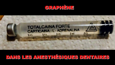 Analyse au microscope de l'anesthésie dentaire TotalCaina Forte