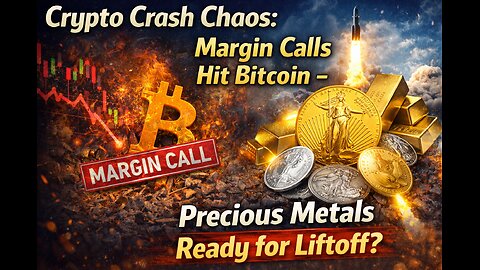 Crypto Crash Chaos: Margin Calls Hit Bitcoin – Precious Metals Ready for Liftoff?