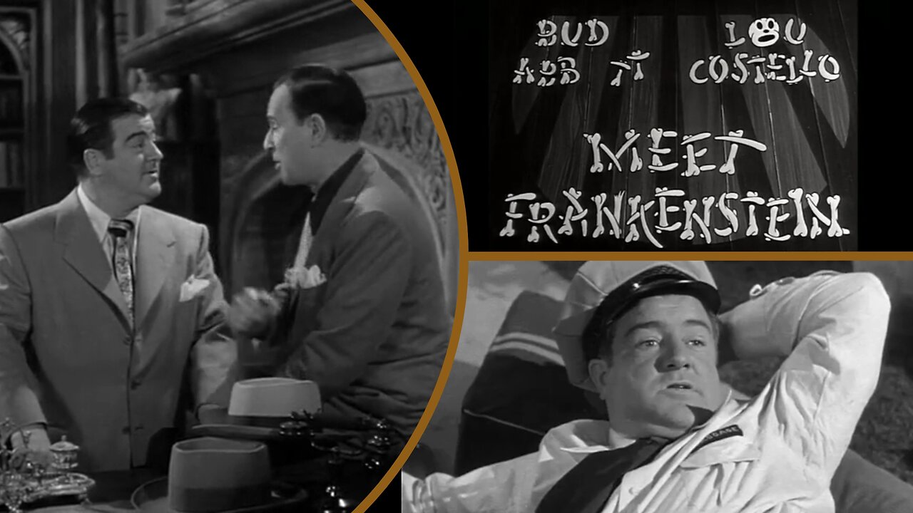 Abbott and Costello Meet Frankenstein Classic Horror Comedy