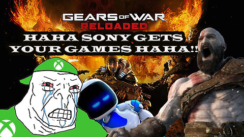 Xbox Fanboy Throws A Fit Over Gears Of War Coming To PS5!! HAHA!!