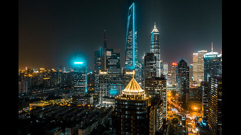 🔴 LIVE Now: Shanghai’s Twilight Journey | Music for Mindful Escape