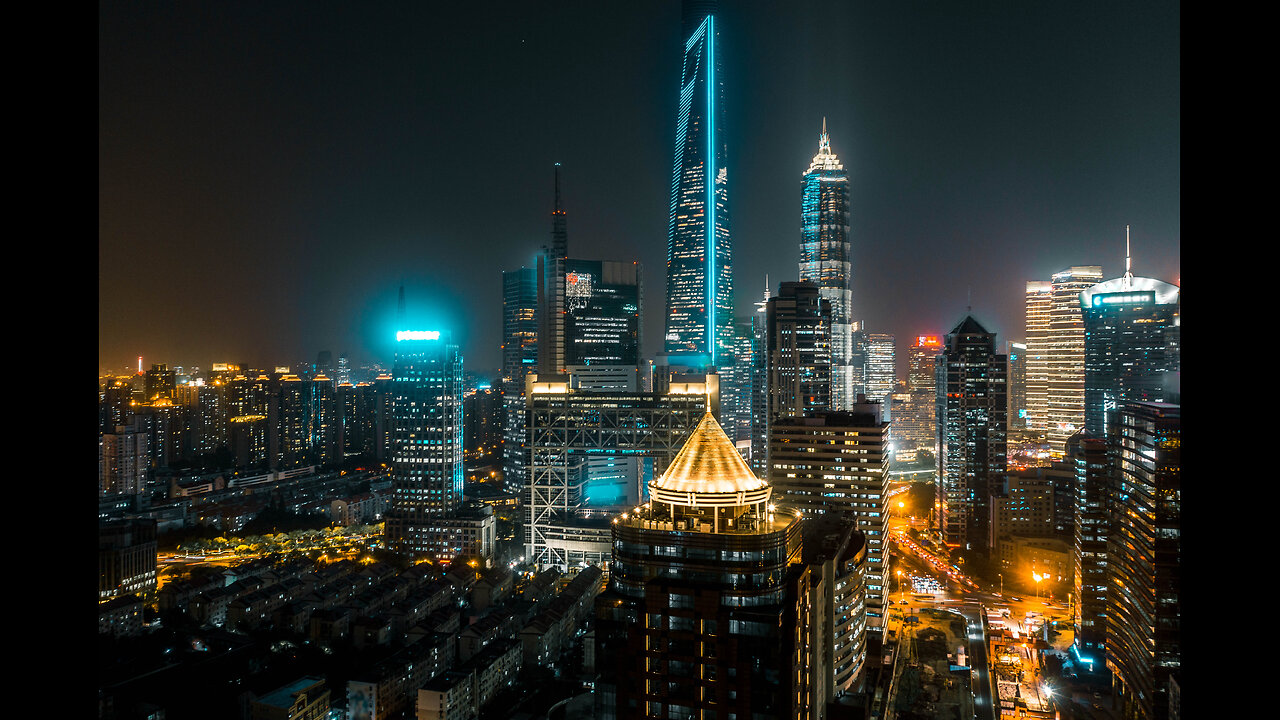 đŸ”´ LIVE Now: Shanghai’s Twilight Journey | Music for Mindful Escape