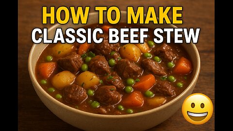 How to Make Classic Beef Stew | Easy Homemade Beef Stew Recipe
