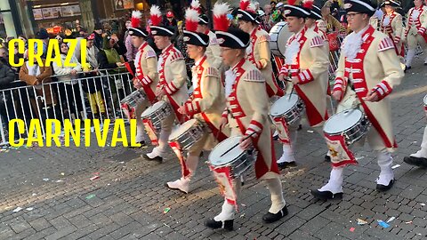 Epic Street Dancing at Cologne Carnival 🎭💃 Pure Joy & Celebration!