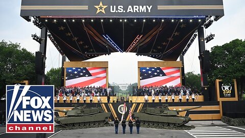 Trump admin stands for National Anthem at Army parade