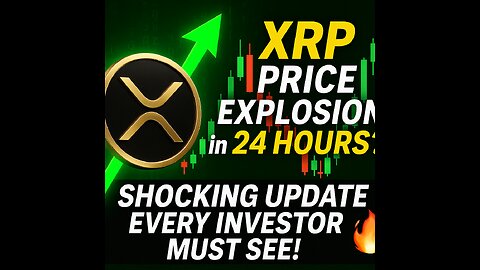 "XRP Price Explosion in 24 Hours? 🔥 Shocking Update Every Investor Must See!" #crypto #news #sahnew