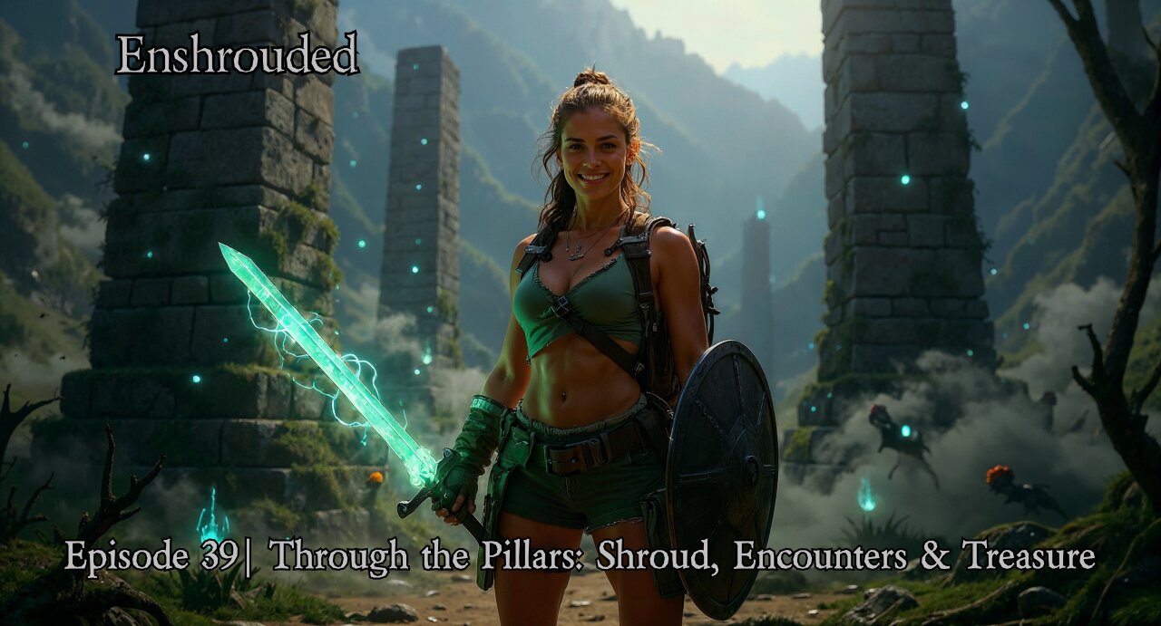 Enshrouded Ep. 39 | Through the Pillars: Shroud, Encounters & Treasure