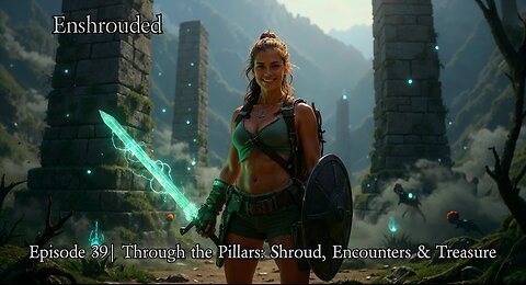 Enshrouded Ep. 39 | Through the Pillars: Shroud, Encounters & Treasure