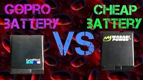 Gopro battery vs Knockoff battery comparison review