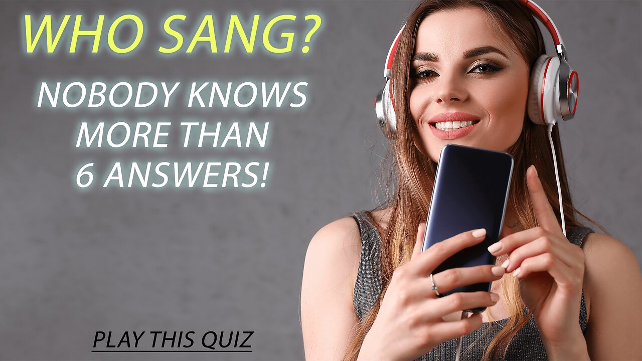 Who Sang These Songs?