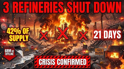 Refineries Just Halted Silver Production | The Supply Chain Is Breaking (Crisis Confirmed)