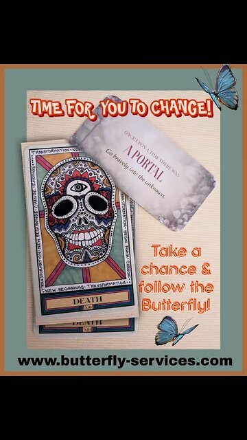 ITS TIME TO CHANGE YOUR LIFE #TATOT #CHANGE #INSPIRATION #DEATH