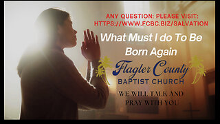 What Must I Do To Be Saved? We have the answer. Watch and contact us