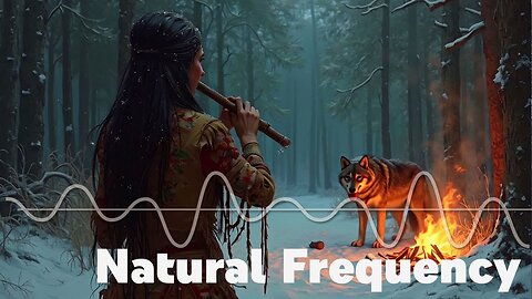 Native American Winter Music | Tribal Flute and Drums with 432Hz Harmony