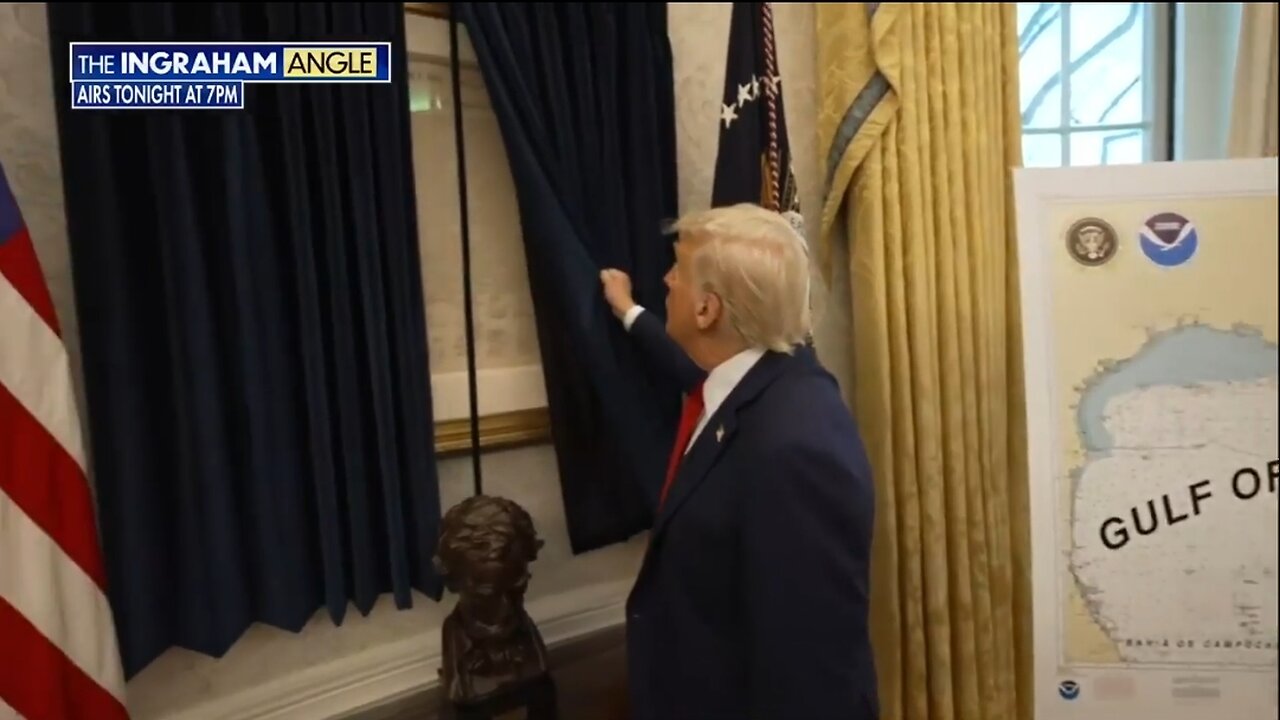 Trump Reveals The Declaration of Independence In The Oval Office