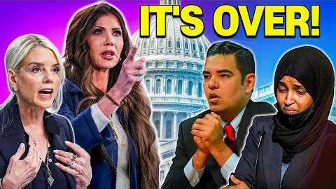 YOU WON’T BELIEVE What Kristi Noem & Pam Bondi Just DROPPED on Ilhan Omar – She CAN’T EVEN RESPOND!