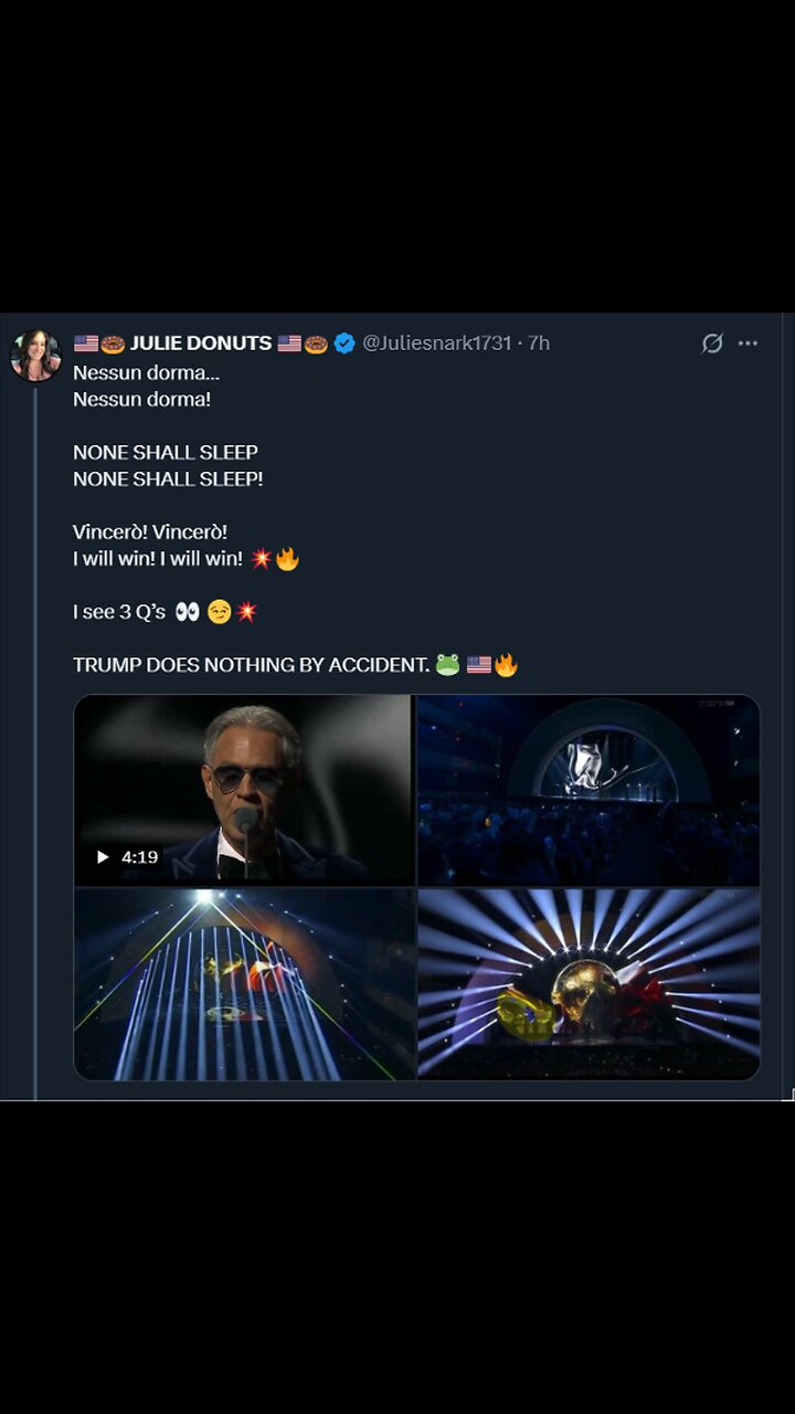 Theres a reason why @realDonaldTrump, Donald J Trump played this song at the end of