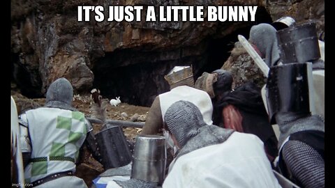 LOOKS LIKE WE FOUND THE KILLER RABBIT 🐰 FROM MONTY PYTHON'S THE HOLY GRAIL❗