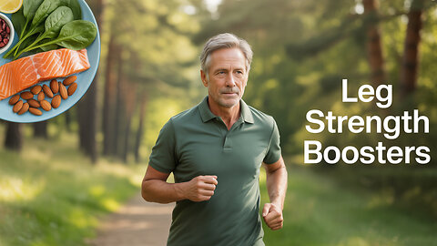 "Weak Legs After 60? Discover 3 Essential Vitamins to Regain Strength Fast!"